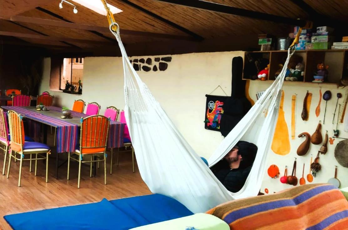 Eco Tampu Andahuaylillas- Hospedaje Ecosostenible 외부 사진